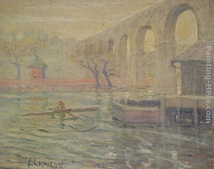 Ernest Lawson High Bridge at Noon